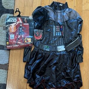 Star Wars Darth Vader womans Costume - Black and Gray